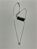 Collana Salvini Donna in Oro bianco Diamante 0.10 Ct SDB24091 - SDB24091